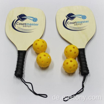 EASTOMMY Bestseller Holz Pickleballs Paddel